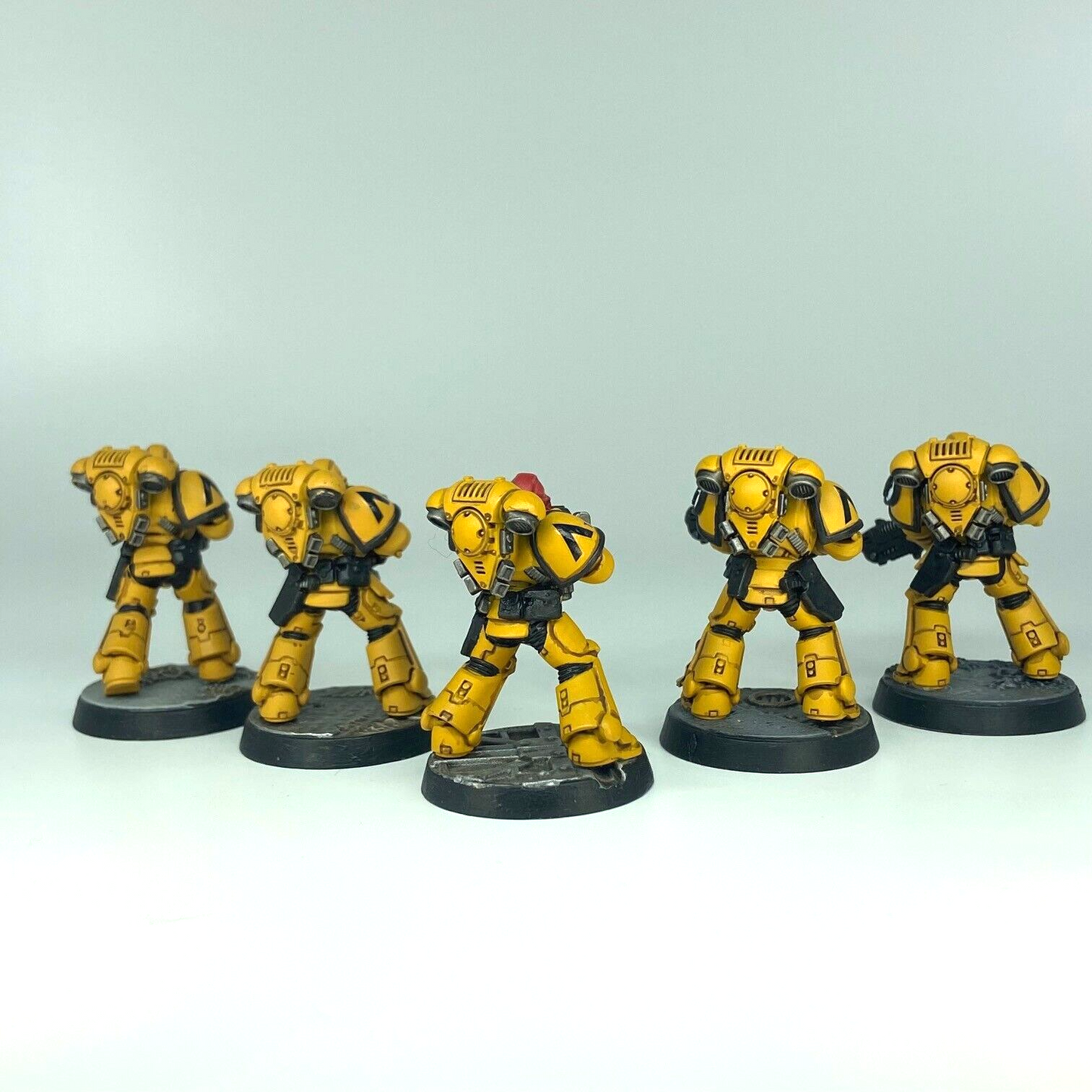 Primaris Hellblasters Imperial Fists Space Marines - Warhammer 40K Painted C3096