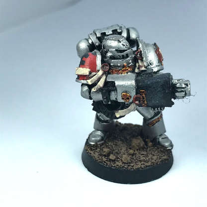 Metal Classic Grey Knight With Psycannon Space Marine - Warhammer 40K X11390