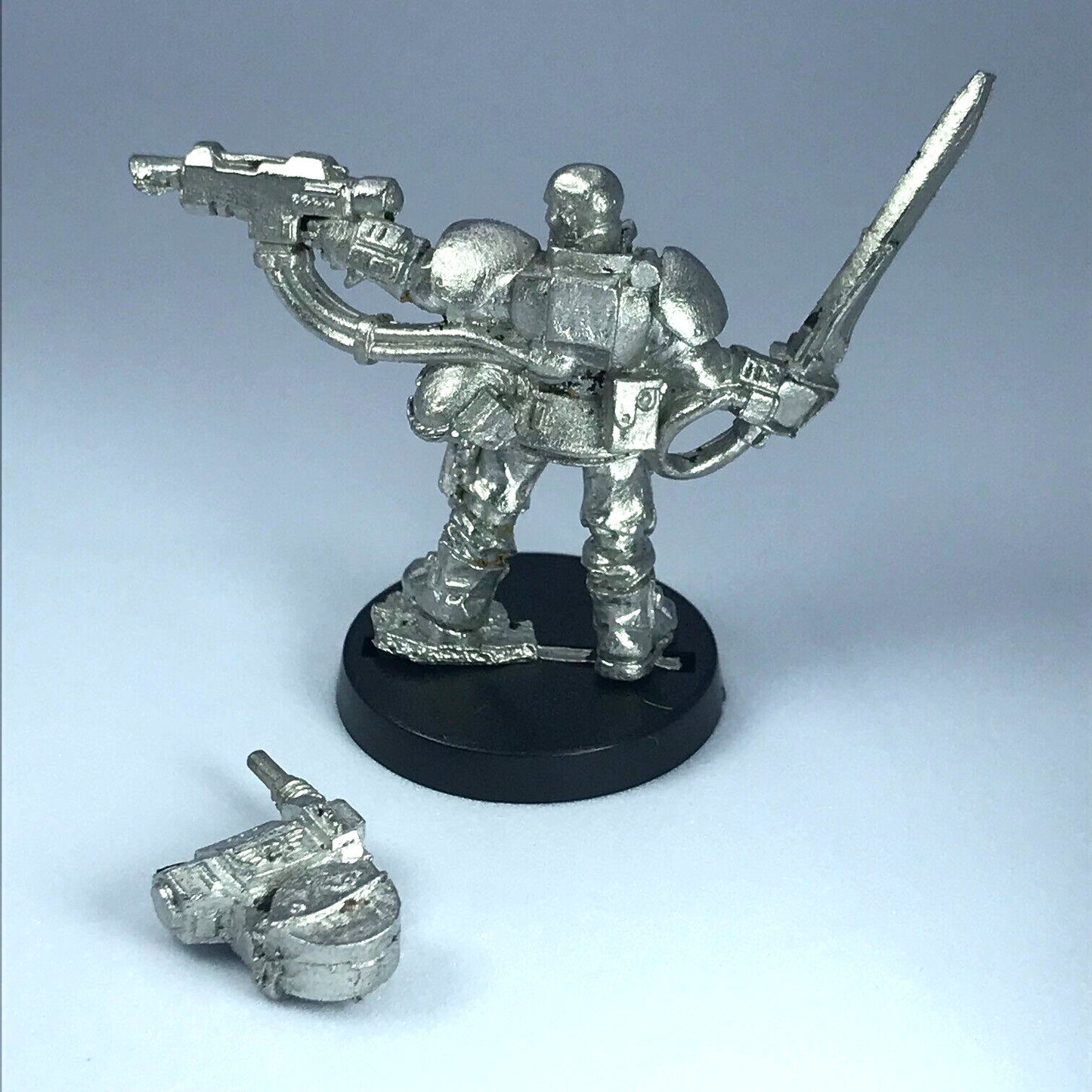 Kasrkin Stormtrooper Sergeant Command Imperial Guard Warhammer 40K Metal X10147