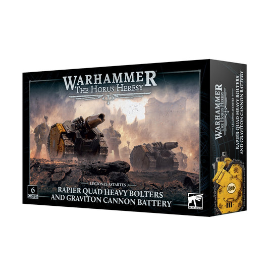 Rapier Quad Heavy Bolters & Graviton - Space Marines - Brand New Horus Heresy
