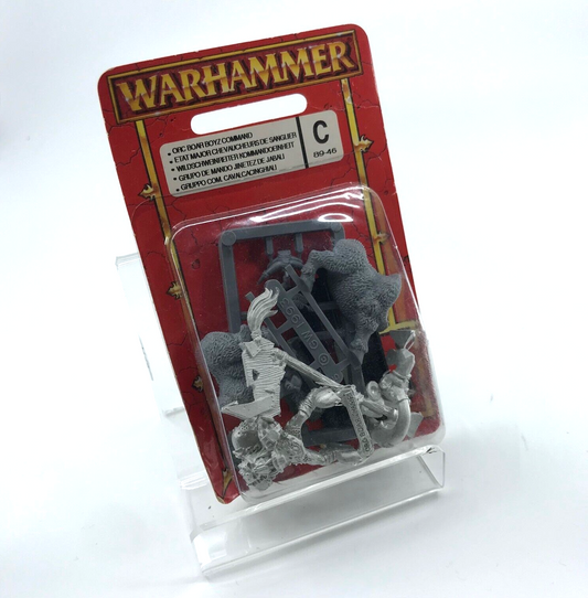 Orc Boar Boyz Command Blister - Warhammer Fantasy Classic Part Metal C4123