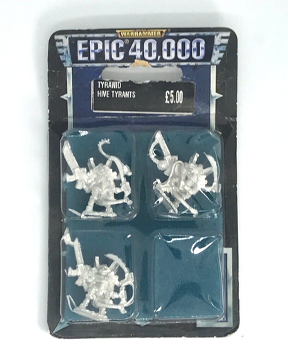 Tyranid Hive Tyrants Blister - OOP - Epic Warhammer 40K Classic N56