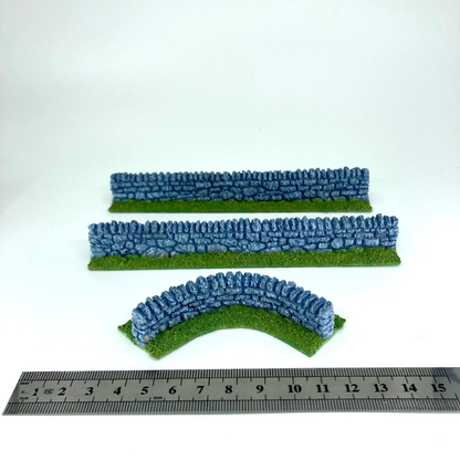 Various Wall Pieces - Terrain & Accessories - Suitable For Wargaming C1155