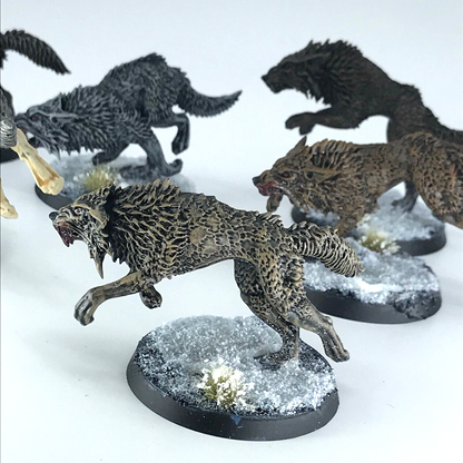 Space Wolves Fenrisian Wolves - Warhammer 40K Games Workshop Painted C1030