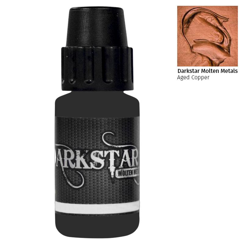 Aged Copper Darkstar Molten Metals Paint - 17ml Bottles New & Unopened