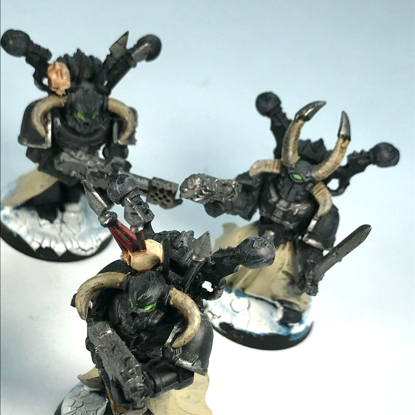 Chaos Space Marine Fallen Dark Angels - Painted - Warhammer 40K C2456