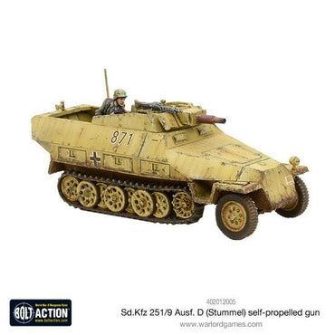 SD.KFZ 251/9 AUSF D Stummel - Brand New - Warlord Games Bolt Action Miniatures
