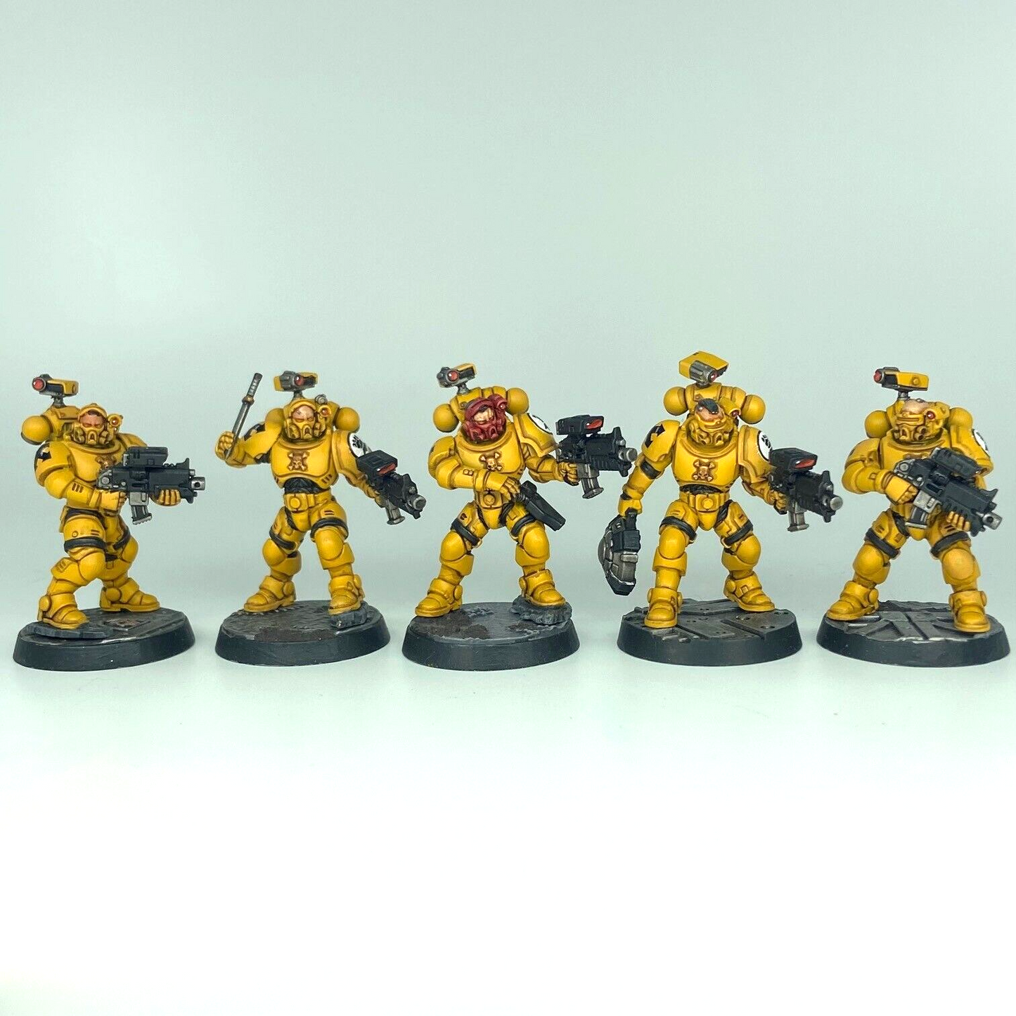 Primaris Incursors Imperial Fists Space Marines - Warhammer 40K Painted C3404