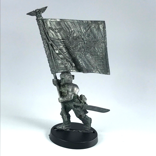 Cadian Standard Bearer Command HQ Imperial Guard - Warhammer 40K X2536