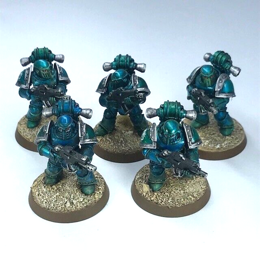 Alpha Legion Tactical Marine Squad Horus Heresy - Painted - Warhammer 30K C225