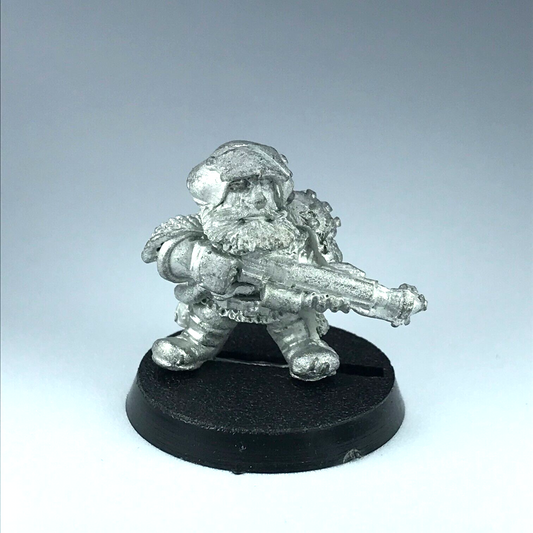 Classic Metal Space Dwarf Squat Dated 1987 Rogue Trader - Warhammer 40K X5364