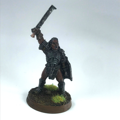 Uruk Hai Captain - LOTR / Warhammer / Lord of the Rings Painted Metal X2319