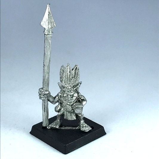 Forest Goblin with Spear Dated 1992 Orcs & Goblins - Warhammer Fantasy X13367