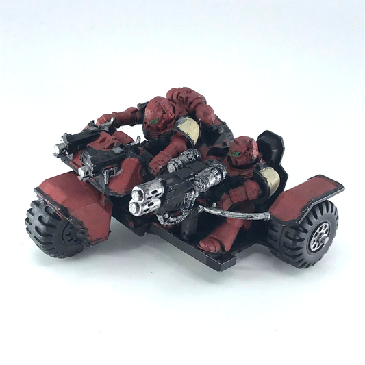 Assault Bike Space Marines - Warhammer 40K Games Workshop Painted C4373