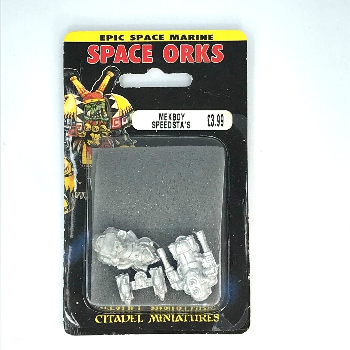 Epic Space Ork Mekboy Speedstas Blister OOP - Epic Armageddon Warhammer  C1393