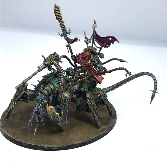 Vex Machinator, Arch-Lord Discordant Chaos Space Marines Painted - Warhammer 40K