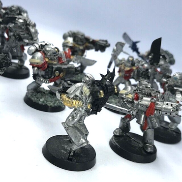 Grey Knights Metal Purifier Squad Space Marines - Painted - Warhammer 40K C3321