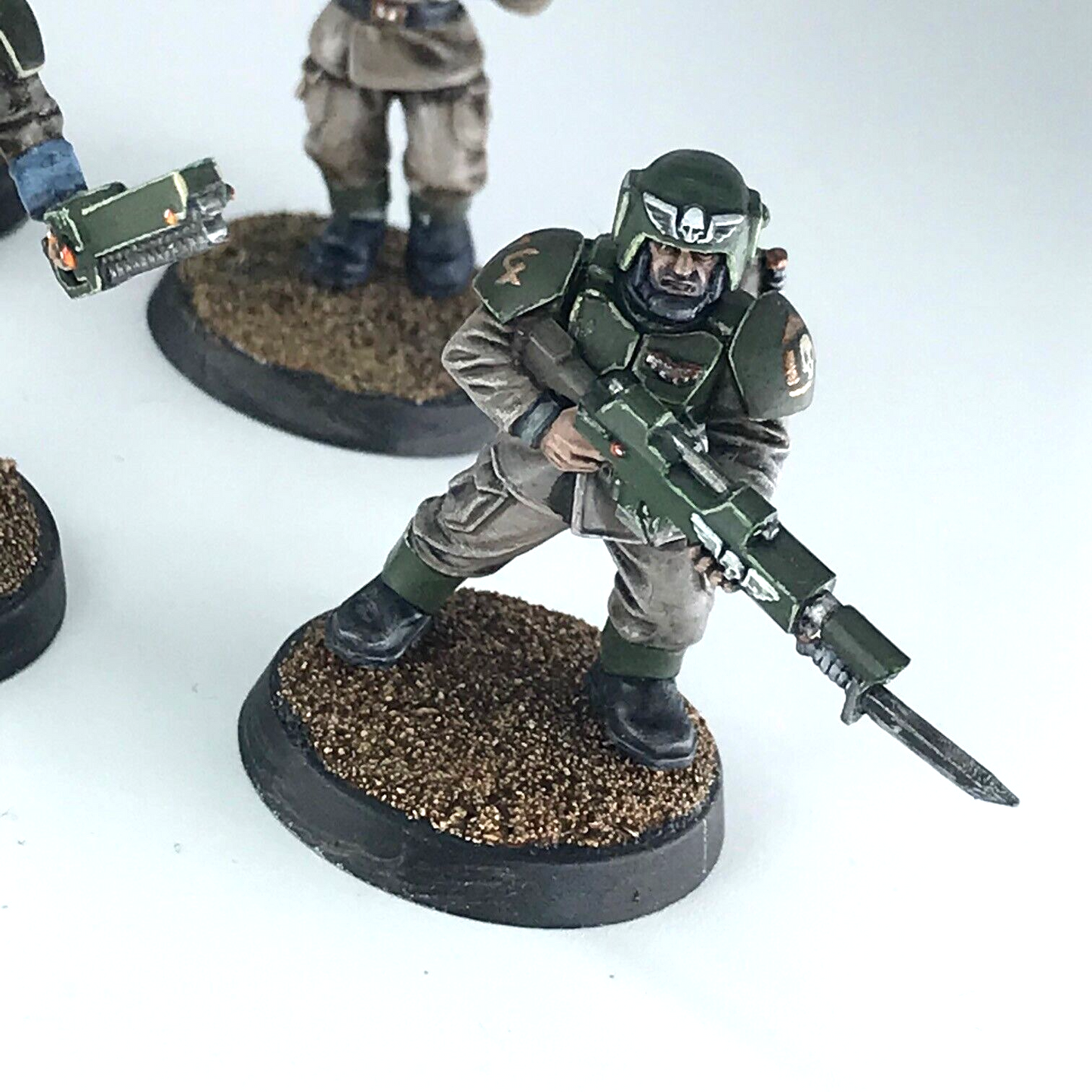 Imperial Guard Cadian Shock Troop Fire Team Astra Militarum Warhammer 40K C2551