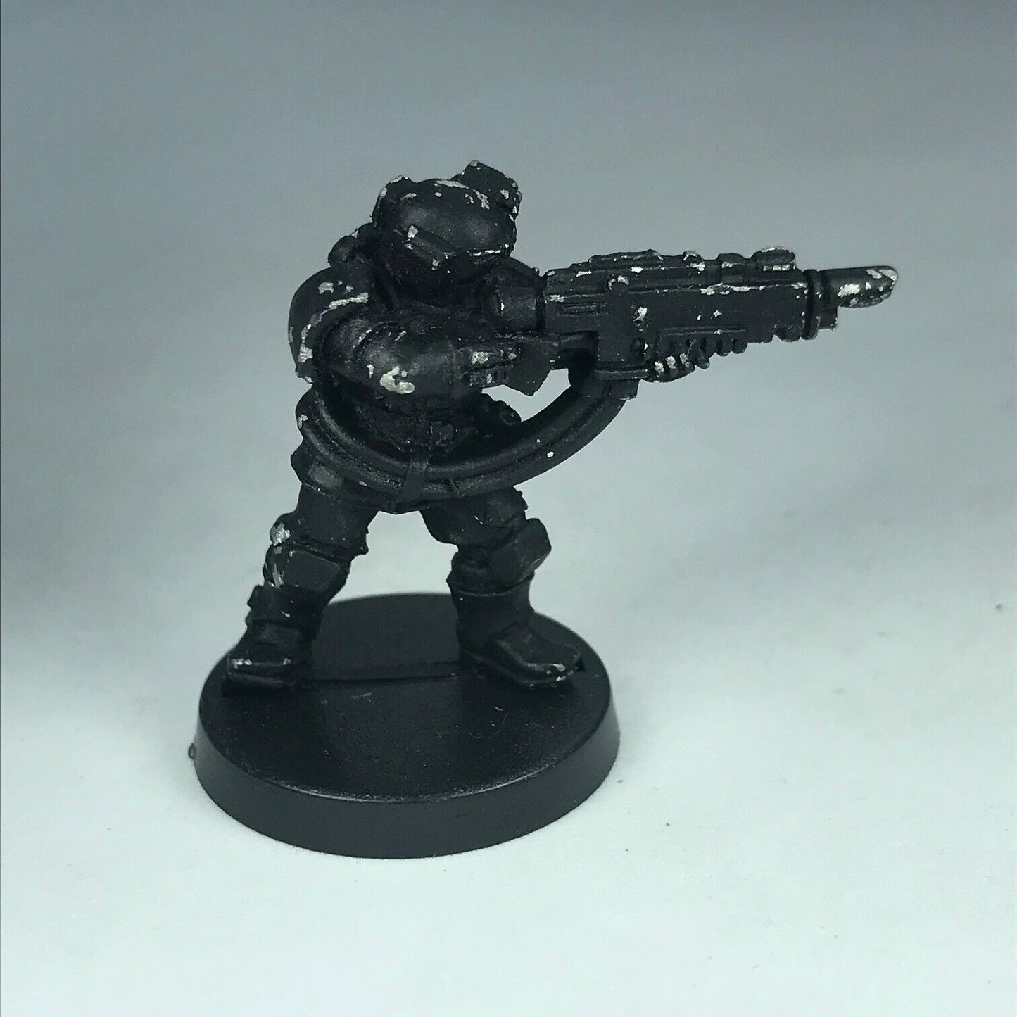 Metal Imperial Guard Kasrkin Stormtrooper Rifleman - Warhammer 40K X9417