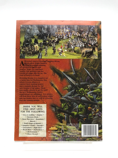 Ravening Hordes Goblin Codex Warhammer Fantasy - Warhammer Games Workshop M531