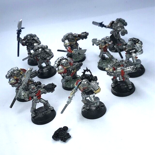 Grey Knights Metal Purifier Squad Space Marines - Painted - Warhammer 40K C3321