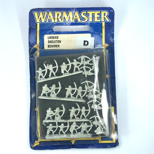 Metal Undead Skeleton Bowmen - OOP - Warmaster Warhammer C1941