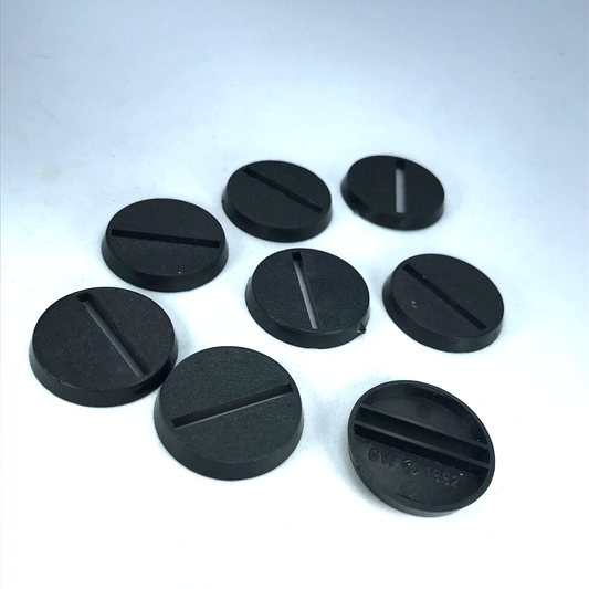 Original Games Workshop 25mm Round Bases Dated 1992 - Warhammer 40K X1461