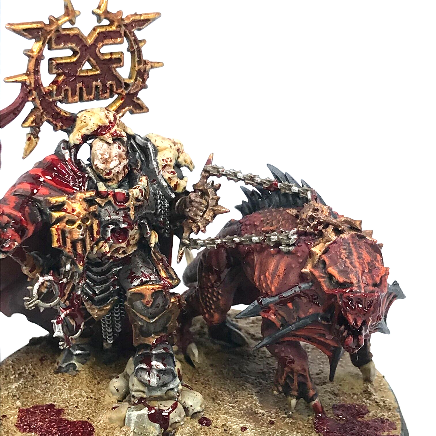 Mighty Lord of Khorne Chaos - Painted - Warhammer Age of Sigmar