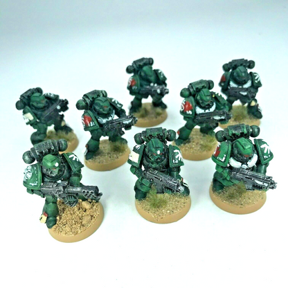 Dark Angels Space Marine Squad - Painted - Warhammer 40K C1894