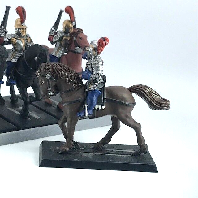 The Empire Pistolier Cavalry Regiment & Tray Warhammer Fantasy Part Metal C5062