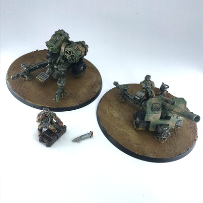 Field Gun Squadron Parts / Incomplete - Astra Militarum Warhammer 40K BOX138