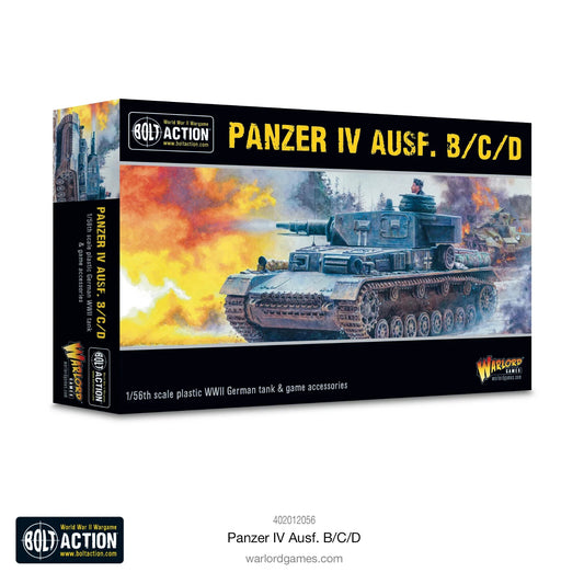Panzer IV AUSF. B/C/D - Brand New - Warlord Games Bolt Action Miniatures