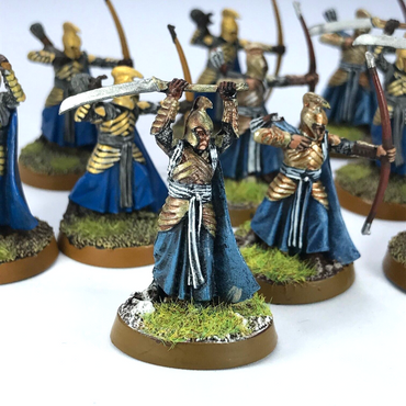 Last Alliance Elves - Painted - LOTR / Warhammer / Lord of the Rings C2537