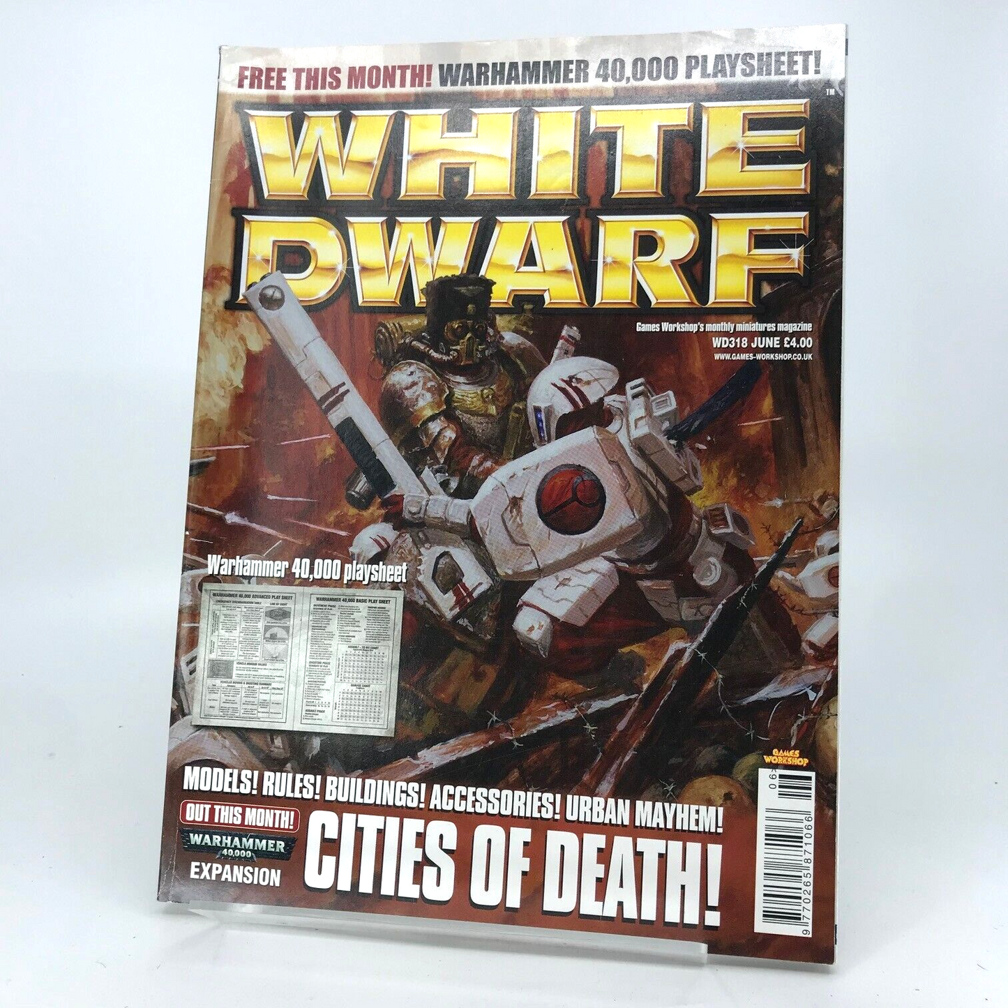 White Dwarf 318 Magazine Games Workshop Warhammer Fantasy 40,000 40K M499