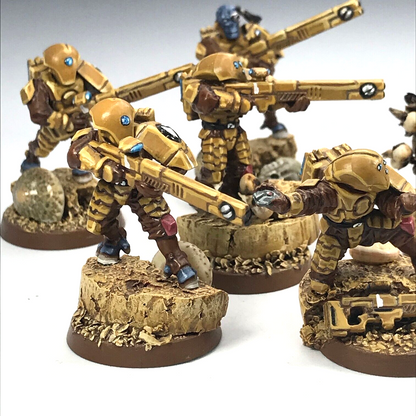 Fire Warriors Strike Team Tau T'au Empire - Painted - Warhammer 40K C550