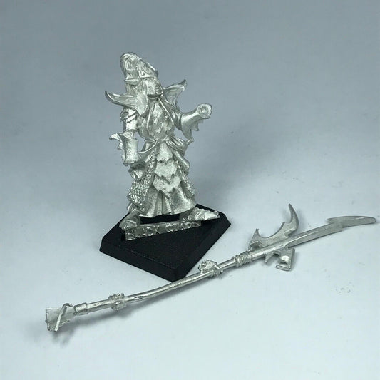 Metal Dark Elf Elves Black Guard Warrior - Warhammer Fantasy X10613