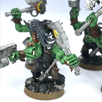 Space Ork Nob Nobz Orks - Painted - Warhammer 40K C484