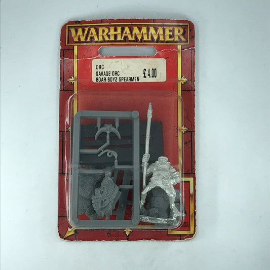 Metal Savage Orc Boar Boy Blister - Warhammer Fantasy C1293