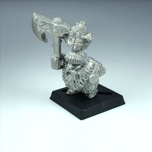 Metal Classic Dwarf Warrior - Games Workshop Warhammer Fantasy X1393