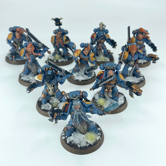 Blood Claws Squad - Space Wolves Space Marines - Painted Warhammer 40K GW C6249