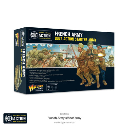 French Starter Army - Warlord Games Bolt Action Miniatures