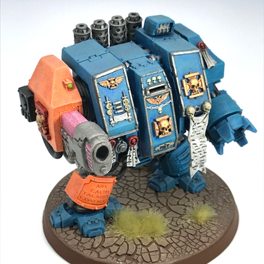 Space Marine Dreadnought Multiple Weapons - Painted - Warhammer 40K C2756