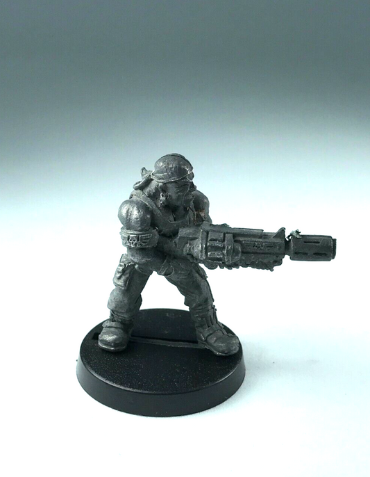 Classic Metal Imperial Guard Catachan with Melta Gun OOP - Warhammer 40K X667