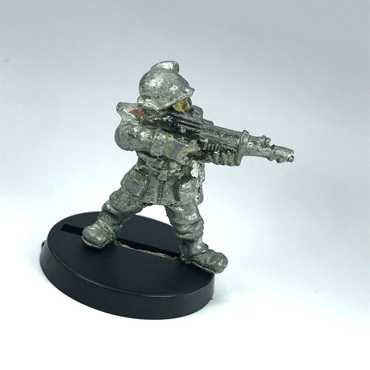 Imperial Army Trooper Emerson Rogue Trader Dated 1987 - Warhammer 40K X13427