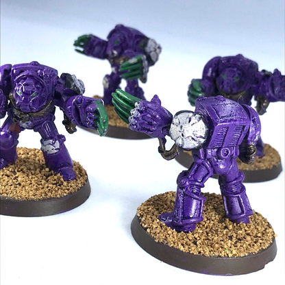 Space Marines Terminator Squad Rogue Trader - Warhammer 40K - Mostly Metal C4896