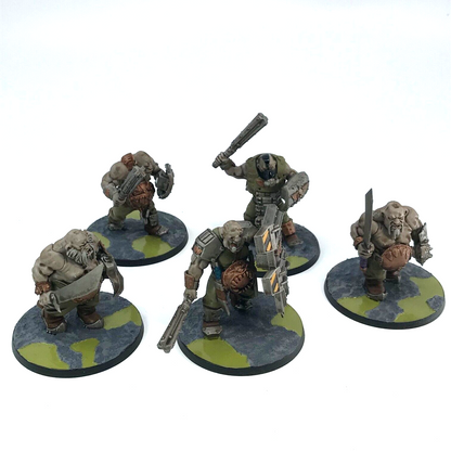 Bullgryn Ogryn Custom Squad Astra Militarum - Warhammer 40K Painted BOX147