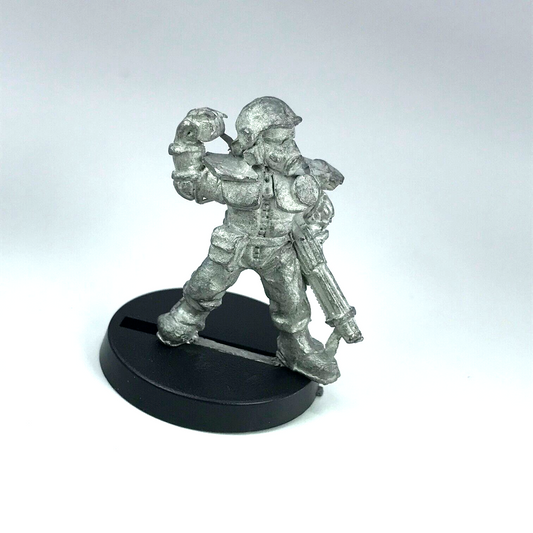 Rare Imperial Army Trooper Rogue Trader Dated 1987 - Warhammer 40K X1103