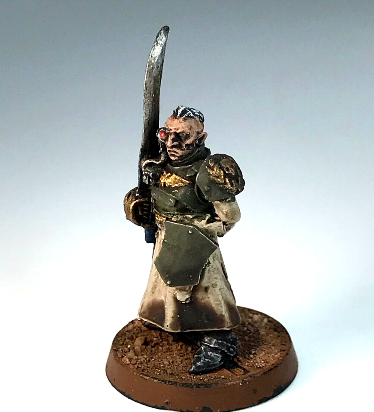 Cadian Lieutenant Imperial Guard - Warhammer 40K Classic Metal GW X5419