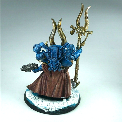 Chaos Space Marine Thousand Sons Sorcerer - Painted - Warhammer 40K X6196