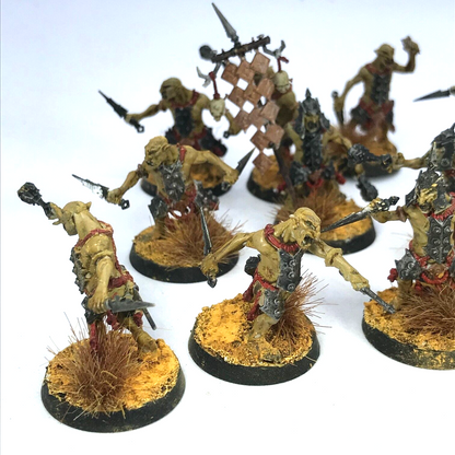 Hobgrot Slittaz Orruk Warclans - Painted - Warhammer Age of Sigmar C3363